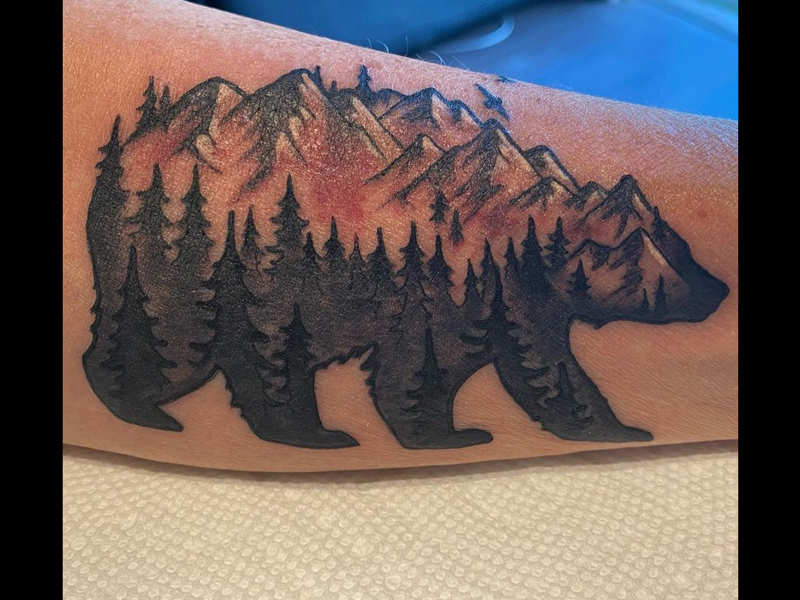 Bear tattoo by Felipe Rodrigues  Post 29820